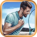 tennis mania mobile android application logo